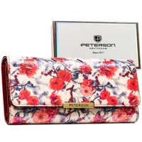 Kép 1/7 - Peterson Női Pénztárca Ptn 006-Bky-9174 White-Red
