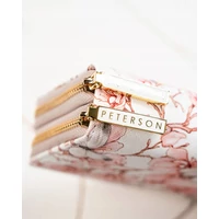 Kép 10/10 - Peterson Női Pénztárca Ptn 007-F8-7869 Beige Flower 03