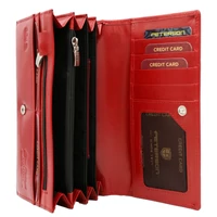Kép 4/4 - Peterson Női Bőr Pénztárca Ptn 1680177-Ngv-5793 Red