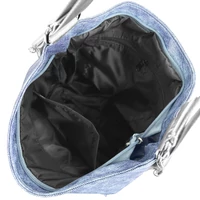 Kép 5/5 - Zellia Női Válltáska/Hátizsáká Alakítható 19010 Jeans Blue