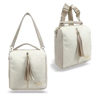Kép 1/7 - Zellia Női Hátizsák 22112 Beige-Arany - Pearl -