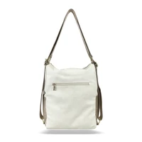 Kép 4/5 - Zellia Női Válltáska/Hátizsáká Alakítható 22184 Beige-Arany - Pearl-Brw -