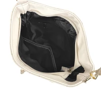 Kép 6/6 - Zellia Női Oldaltáska 24034 Beige Monaco - Steppelt -