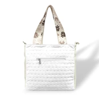 Kép 4/5 - Zellia Női Válltáska 24067 - Next C. Flowers - Fehér - Beige - Arany - Ss-Ch -
