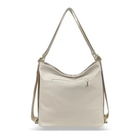 Kép 4/5 - Zellia Női Válltáska/Hátizsáká Alakítható 24083 Beige-Arany - Pearl -