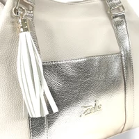 Kép 3/5 - Zellia Női Válltáska 24092 Beige-Arany - Bari -
