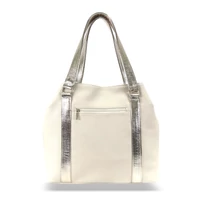 Kép 4/5 - Zellia Női Válltáska 24092 Beige-Arany - Bari -