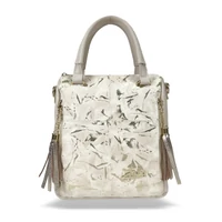 Kép 2/7 - Zellia Női Hátizsák 24122 Beige - Gold Leaf -