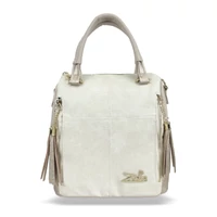 Kép 2/8 - Zellia Női Hátizsák 24122 Beige-Arany - Brw-Pearl -