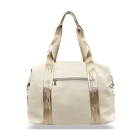 Kép 4/5 - Zellia Női Sporttáska 24128 Beige-Arany - Groove -