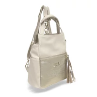 Kép 3/6 - Zellia Női Hátizsák 24131 Beige-Arany - Ch -