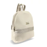 Kép 2/6 - Zellia Női Hátizsák 24175 Beige-Arany - Groove -