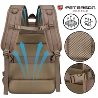 Kép 9/17 - Peterson Hátizsák Ptn 24421-5081 Beige - 45 X 30 X 25 Cm