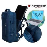 Kép 11/19 - Peterson Hátizsák Ptn 24421-5098 Navy  - 45 X 30 X 25 Cm