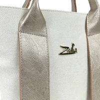 Kép 3/5 - Zellia Női Kézitáska 25010 Beige-Arany - Pearl-Brw -