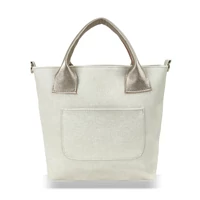 Kép 4/5 - Zellia Női Kézitáska 25010 Beige-Arany - Pearl-Brw -