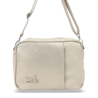 Kép 4/8 - Zellia Női Oldaltáska 25013 Beige-Arany