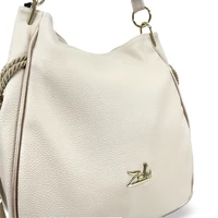 Kép 3/5 - Zellia Női Válltáska 25036 Beige
