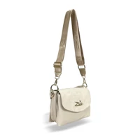 Kép 6/9 - Zellia Női Oldaltáska 25101 Beige - Velúr -