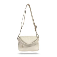 Kép 8/9 - Zellia Női Oldaltáska 25101 Beige - Velúr -