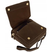 Kép 4/8 - Férfi Bőr Oldaltáska 251L-Mh-3237 Brown