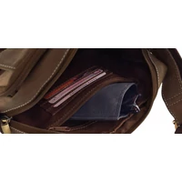 Kép 8/8 - Férfi Bőr Oldaltáska 251L-Mh-3237 Brown