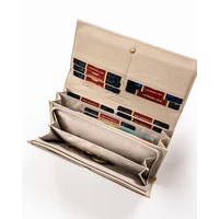 Kép 9/11 - Peterson Női Bőr Pénztárca Ptn 42100-Sbr-7365 Beige