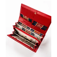 Kép 6/11 - Peterson Női Bőr Pénztárca Ptn 42100-Sbr-7464 Red