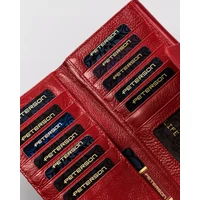 Kép 10/11 - Peterson Női Bőr Pénztárcaptn 42100-Sgn-7785 Red - Piros