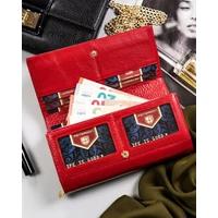 Kép 7/11 - Peterson Női Bőr Pénztárcaptn 42100-Sgn-7785 Red - Piros