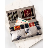 Kép 7/12 - Peterson Női Bőr Pénztárca   PTN   42106-BF-0476   Silver