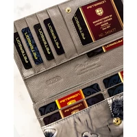 Kép 9/12 - Peterson Női Bőr Pénztárca   PTN   42106-BF-0476   Silver