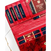 Kép 7/11 - Peterson Női Bőr Pénztárca Ptn 42106-Bfbc-8201 Red - Piros