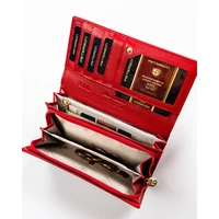 Kép 8/11 - Peterson Női Bőr Pénztárca Ptn 42106-Cb-8720 Red - Piros