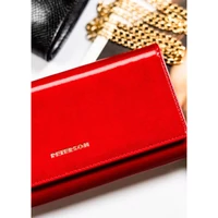 Kép 3/12 - Peterson Női Bőr Pénztárca Ptn 42106-Saf-8584 Red - Piros