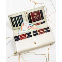 Kép 5/10 - Peterson Női Bőr Pénztárca Ptn 42106-Sbr-0912 Beige