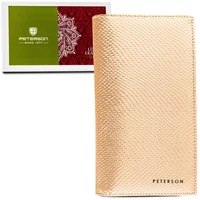 Kép 1/10 - Peterson Női Bőr Pénztárca Ptn 421431-Dsl-6167 Gold