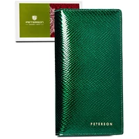 Kép 1/10 - Peterson Női Bőr Pénztárca Ptn 421431-Dsl-6174 Green