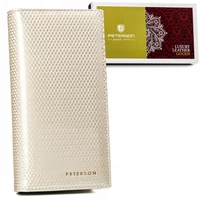 Kép 1/9 - Peterson Női Bőr Pénztárca Ptn 421431-Sbr-7334 Beige