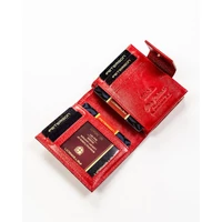 Kép 6/9 - Peterson Női Bőr Pénztárca Ptn 42329-Dsl-6129 - Piros