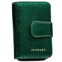 Kép 2/12 - Peterson Női Bőr Pénztárca 425214-Dsl-6143 Green - Zöld