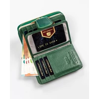 Kép 8/12 - Peterson Női Bőr Pénztárca 425214-Dsl-6143 Green - Zöld