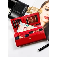 Kép 5/10 - Peterson Női Bőr Pénztárca Ptn 72037-Saf-8638 Red - Piros