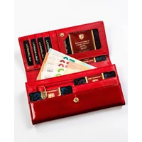 Kép 6/10 - Peterson Női Bőr Pénztárca Ptn 72037-Saf-8638 Red - Piros