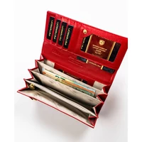Kép 7/10 - Peterson Női Bőr Pénztárca Ptn 72037-Saf-8638 Red - Piros