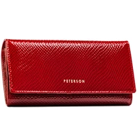 Kép 2/8 - Peterson Női Bőr Pénztárca Ptn 72401-Dsl-2820 Red