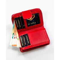 Kép 6/10 - Peterson Női Bőr Pénztárca Ptn 76115-Sgn-8485 Red