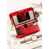Kép 6/11 - Peterson Női Bőr Pénztárca Ptn 76116-Bf-0483 Red