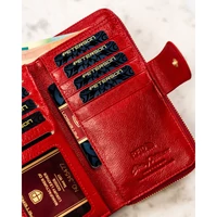 Kép 9/11 - Peterson Női Bőr Pénztárca Ptn 76116-Bf-0483 Red