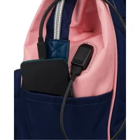 Kép 6/9 - Peterson Női Hátizsák Ptn 8118-5947 Pink-Navy